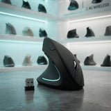 2 4G Wireless Ergonomic Vertical Mouse For Left And Right Handed Use With Wrist Comfort And Natural Grip
