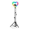 Live Stream 10” Heart Ring Light with RGB