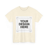 Custom Design T-Shirt – Your Art, Text or Photo Printed - Crafted Creator