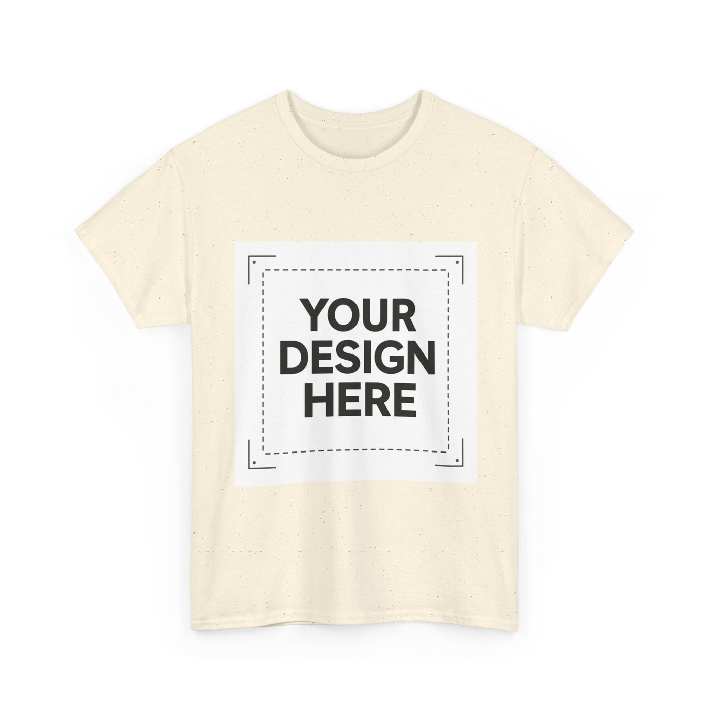Custom Design T-Shirt – Your Art, Text or Photo Printed - Crafted Creator