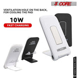 5 Core Wireless Charger 10W Max Fast Wireless Charging Pad Glass Top - Crafted Creator