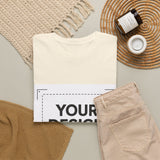 Custom Design T-Shirt – Your Art, Text or Photo Printed - Crafted Creator