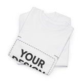 Custom Design T-Shirt – Your Art, Text or Photo Printed - Crafted Creator