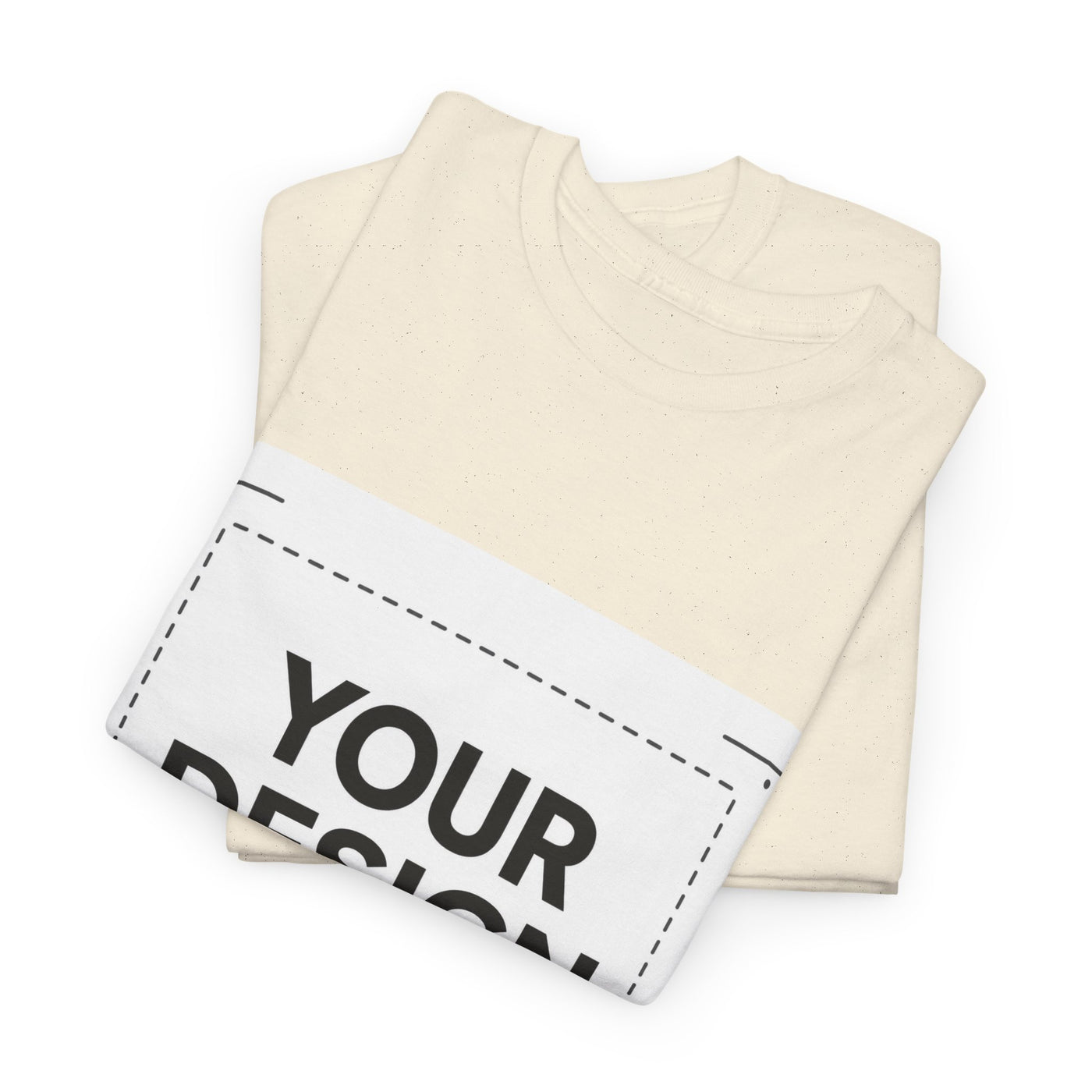 Custom Design T-Shirt – Your Art, Text or Photo Printed - Crafted Creator