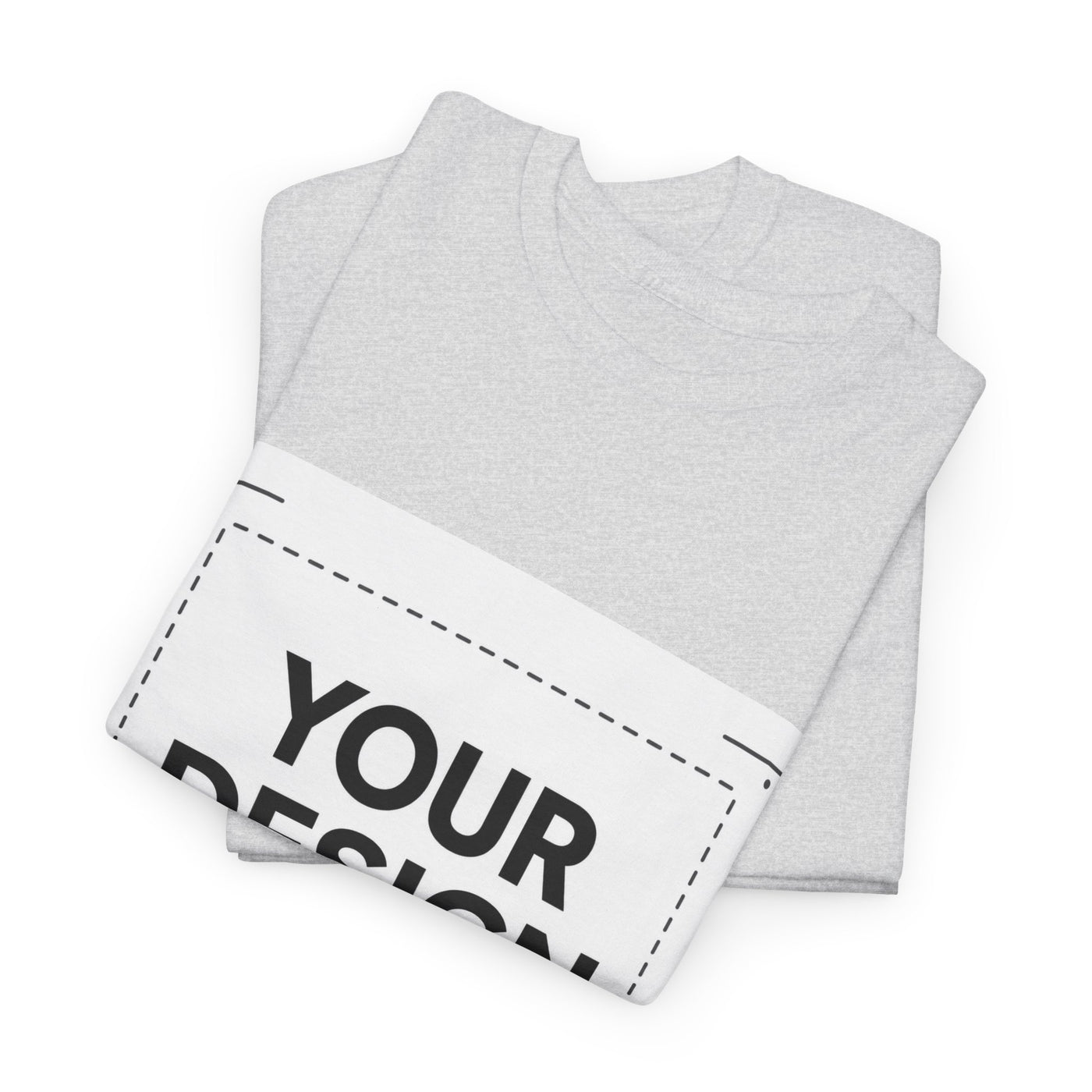 Custom Design T-Shirt – Your Art, Text or Photo Printed - Crafted Creator