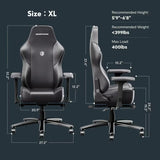 Ergonmic Lumbar Support Gaming Chair - Crafted Creator