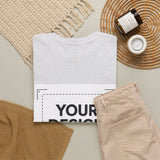 Custom Design T-Shirt – Your Art, Text or Photo Printed - Crafted Creator
