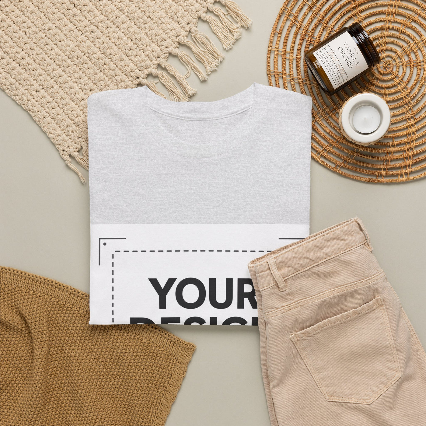 Custom Design T-Shirt – Your Art, Text or Photo Printed - Crafted Creator