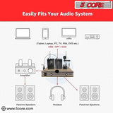 5Core Wireless Microphones w 1 Headset 1 Collar Mic + Receiver - Crafted Creator