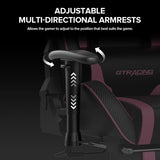 Ergonomic Gaming Chair With Bluetooth Speakers And Footrest