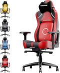Red-Black Ergonomic Heavy Duty Gaming Chair - Crafted Creator