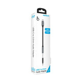 Adaptador de audio USB-C a 3,5 mm con función Plug and Play