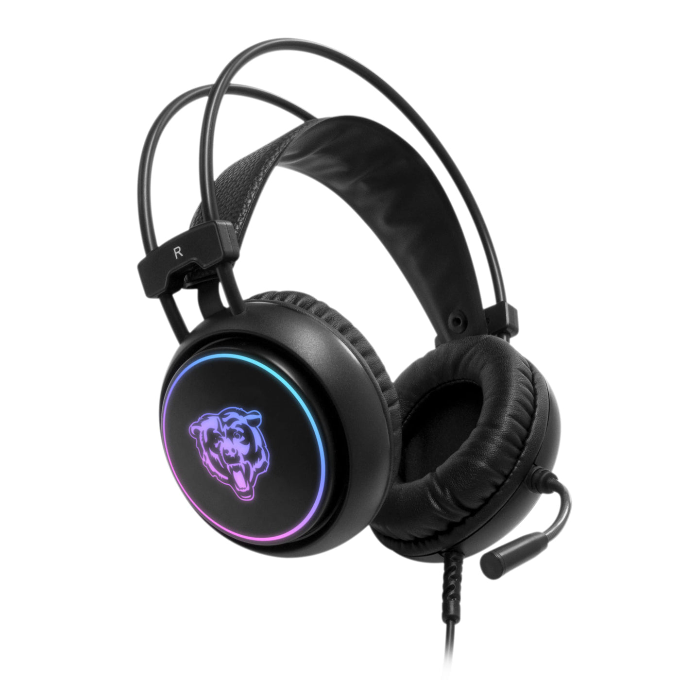 Wired Gaming Headset Bears Logo