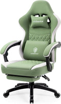 Gaming Chair With Pocket Spring Cushion And Footrest - Crafted Creator
