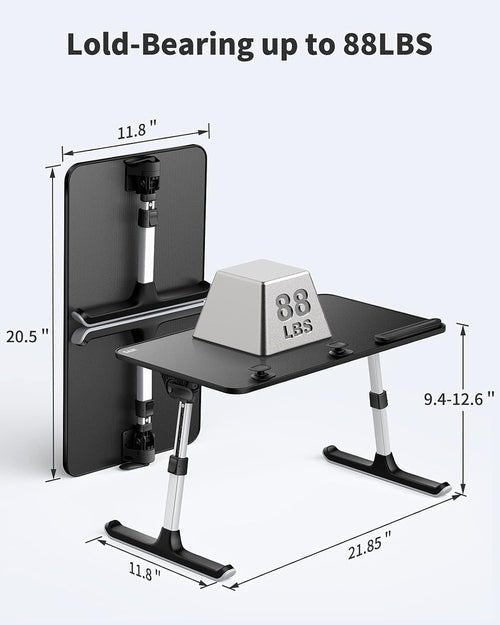 Height and Angle Adjustable Laptop Desk for Bed and Couch - Crafted Creator