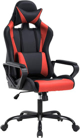 Gaming Chair With Ergonomic Adjustable Lumbar Support - Crafted Creator