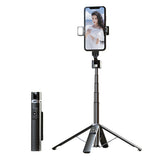 Quadrupod Double Fill Light Mobile Phone Bluetooth Selfie Stand