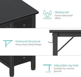 40 Inch Compact Gaming Desk With Fabric Drawers - Crafted Creator