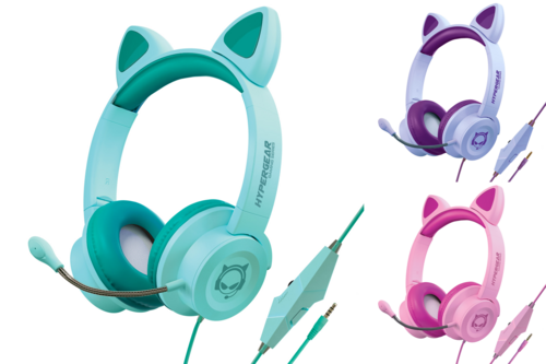 Kitty Gaming Headset with Detachable Mic