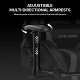 Bluetooth Gaming Chair With Footrest For Home Office Dual Bluetooth Speakers And Ergonomic Surround Sound