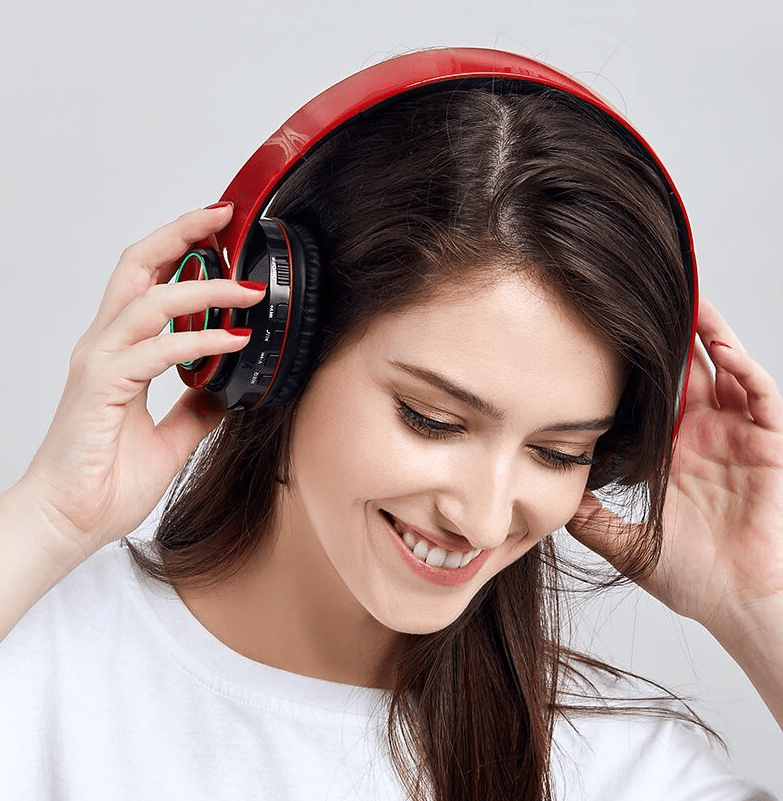 Foldable Stereo Bluetooth Headsets with Super Bass - Crafted Creator