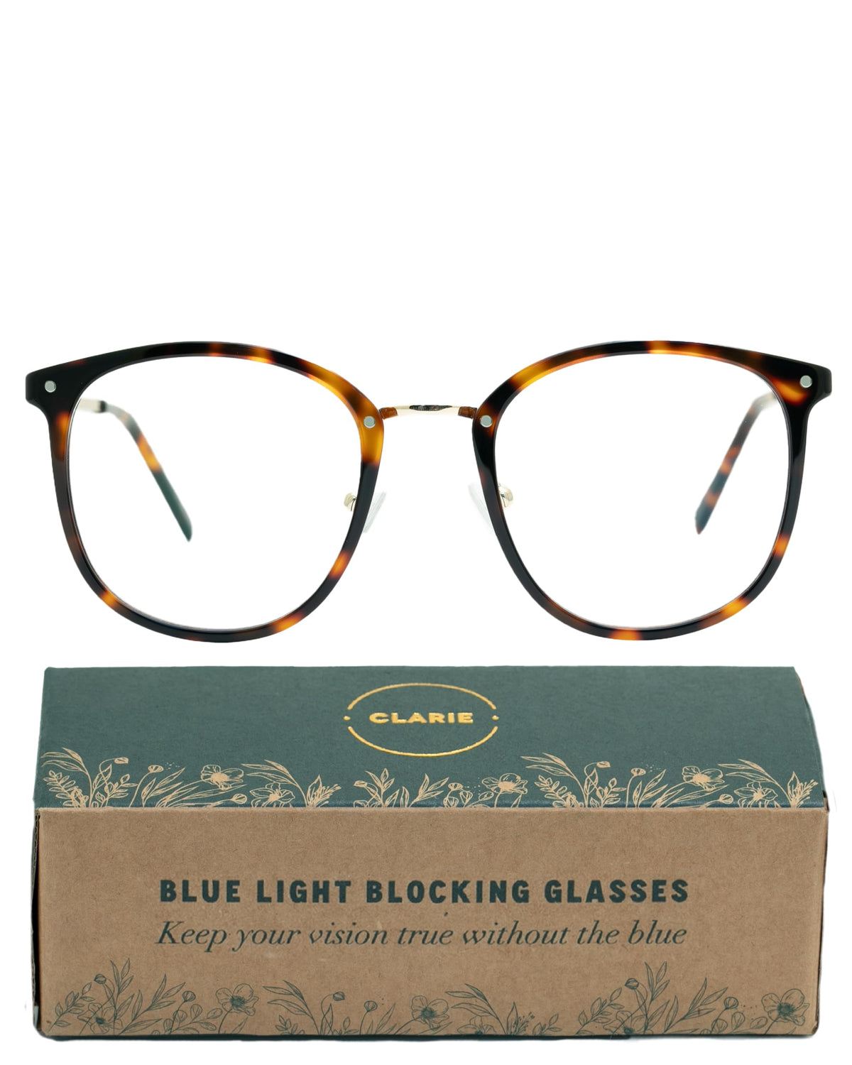 Aesthetic Blue Light Glasses for Woman | Dual Sided Anti Glare | Oversized Fashion | Gaming Accessories for Women | Filter Gaming Phone Screen Blue Light UV | Lightweight | Screwless