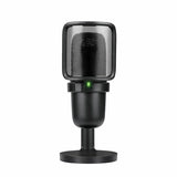 Micrófono USB para juegos y transmisiones en vivo en ordenador portátil, condensador cardioide, captación de voz
