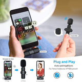 Microphone Wireless Audio Video Recording Mini Mic For
