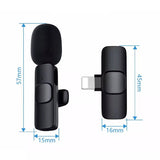 Microphone Wireless Audio Video Recording Mini Mic For