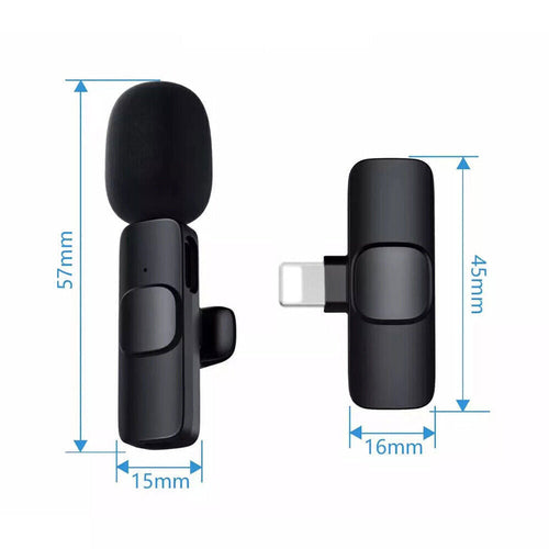 Microphone Wireless Audio Video Recording Mini Mic For