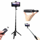 Selfie Stick Tripod 40" Bluetooth Remote Portable for Phones