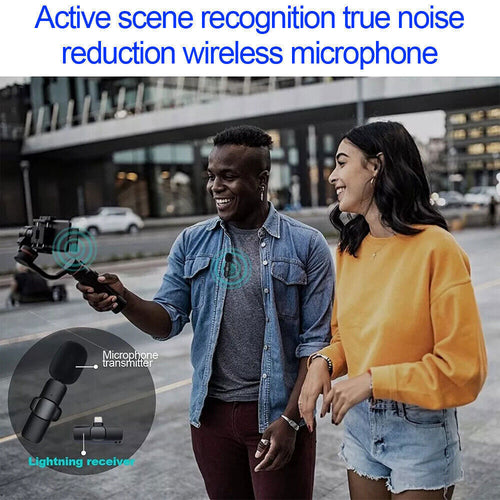 Microphone Wireless Audio Video Recording Mini Mic For