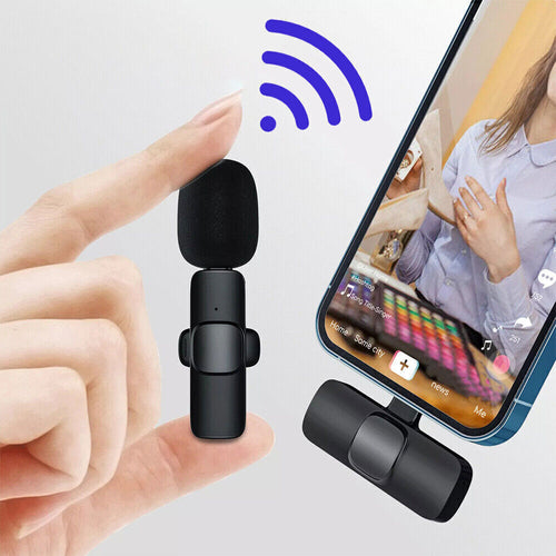 Microphone Wireless Audio Video Recording Mini Mic For