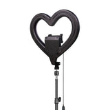 Live Stream 10” Heart Ring Light with RGB