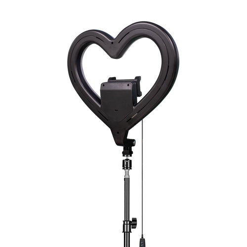 Live Stream 10” Heart Ring Light with RGB