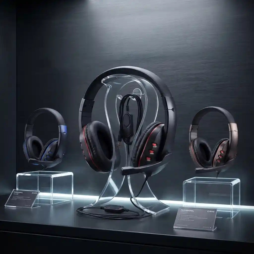 LED Wired Stereo Gaming Headset