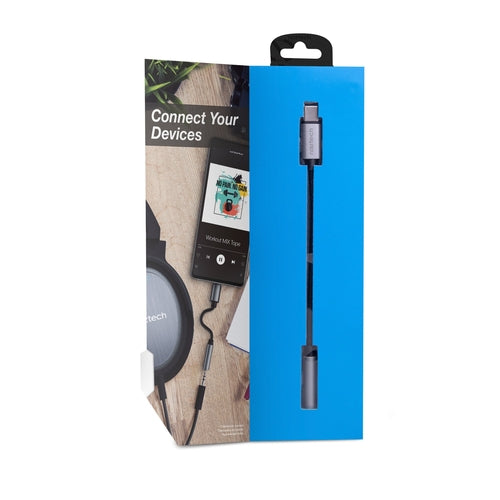 USB-C to 3.5mm Audio Adapter with Plug and Play Convenience