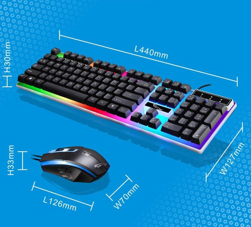 G21 Wired U U Mouse And Keyboard Set Suspended Lighting Mechanical