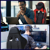 Ergonomic Gaming Chair With Footrest And Lumbar Support - Crafted Creator