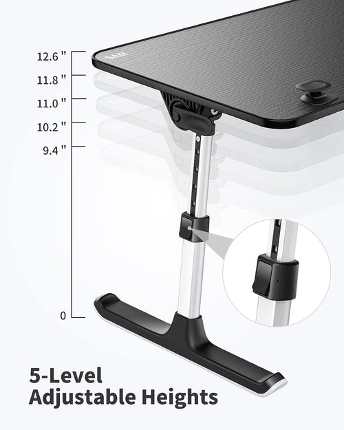 Height and Angle Adjustable Laptop Desk for Bed and Couch - Crafted Creator
