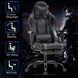High Back Ergonomic Office Chair With Lumbar Support Grey