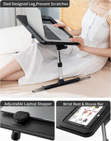 Height and Angle Adjustable Laptop Desk for Bed and Couch - Crafted Creator