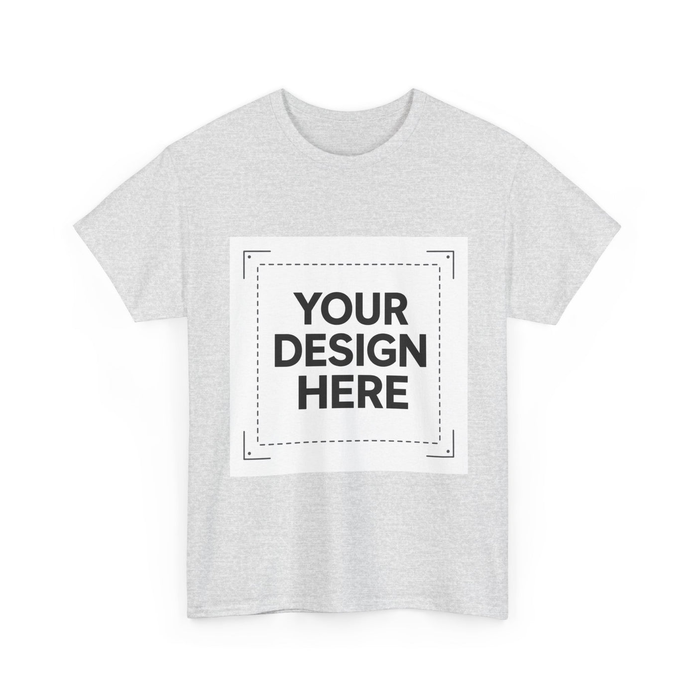 Custom Design T-Shirt – Your Art, Text or Photo Printed - Crafted Creator
