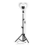 Live Stream 10” Heart Ring Light with RGB