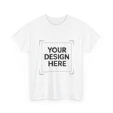 Custom Design T-Shirt – Your Art, Text or Photo Printed - Crafted Creator