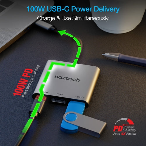 Portable MaxDrive 3100W Universal USB-C Hub