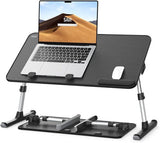 Height and Angle Adjustable Laptop Desk for Bed and Couch - Crafted Creator