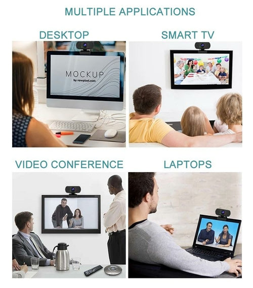 1080P HD Portable Camera And Mic For Video Chat
