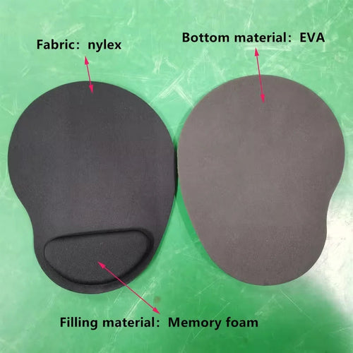 Wrist Support Mouse Pad, Office Keyboard Wrist Rest, Memory Foam
