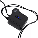Dual 2.0 Computer Gaming Speakers with LED RGB Lights